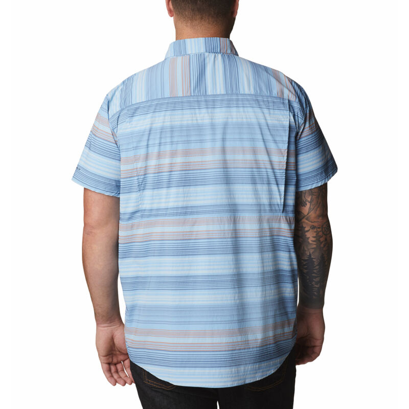 Columbia Newton Ridge Plaid Short Sleeve Shirt Mens image number 1