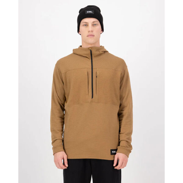 Mons Royale Offgrid Merino Fleece 1/2 Zip Long Sleeve Mens
