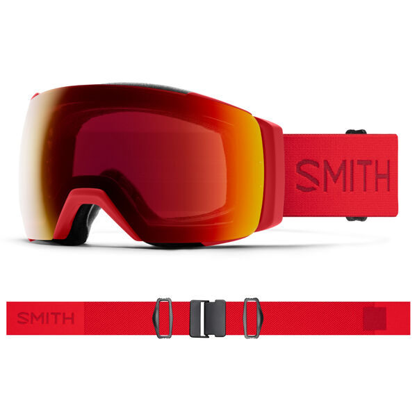 Smith I/O Mag XL Goggles + Sun Red Lenses