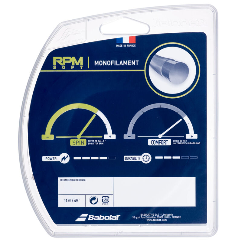 Babolat RPM Soft 12M Tennis String image number 1