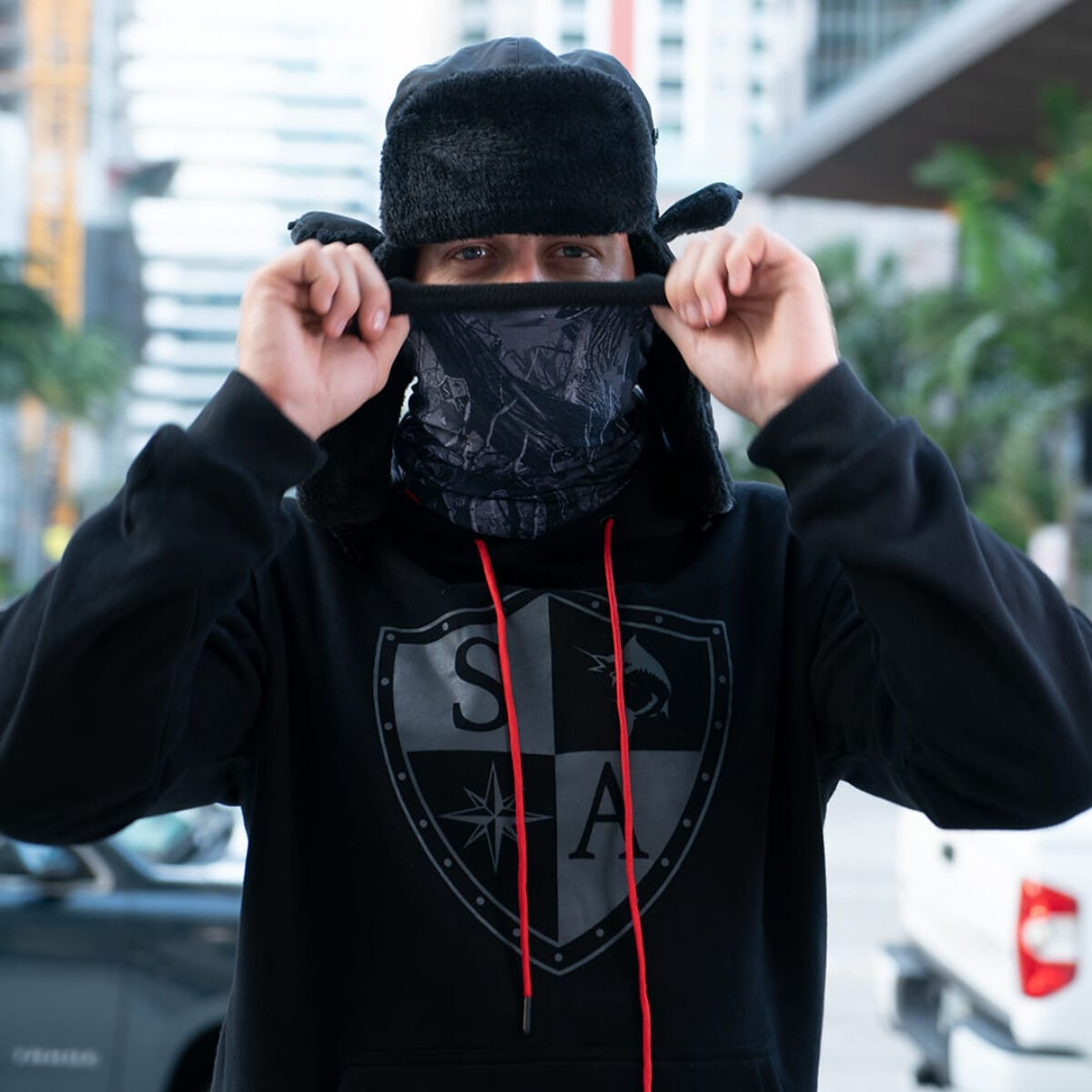 Frost Tech Fleece Lined Face Shield 