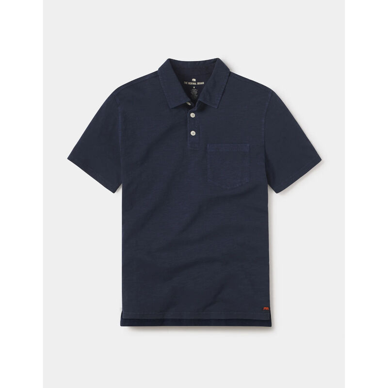 The Normal Brand Vintage Slub Pocket Polo Mens image number 0