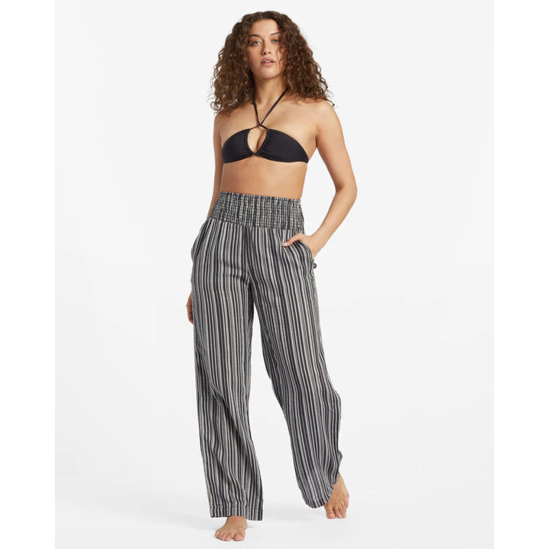 Billabong New Waves 2 Wide Leg Beach Pants Womens image number 0