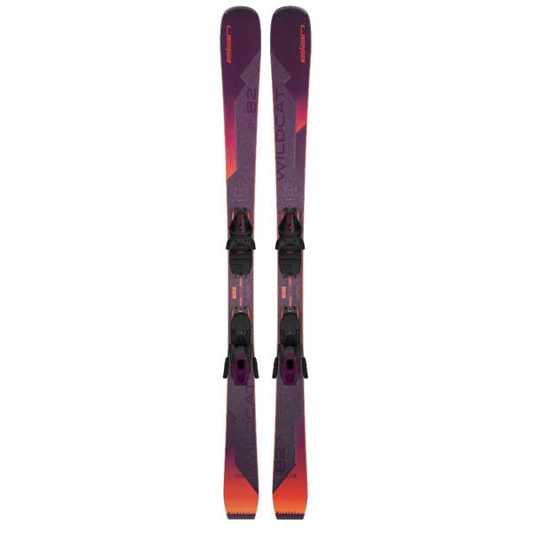 Elan Wildcat 82 C Skis + ELW 9.0 Bindings Womens