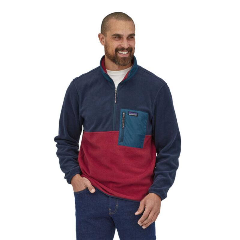 Patagonia Microdini Half Zip Fleece Pullover Mens image number 1