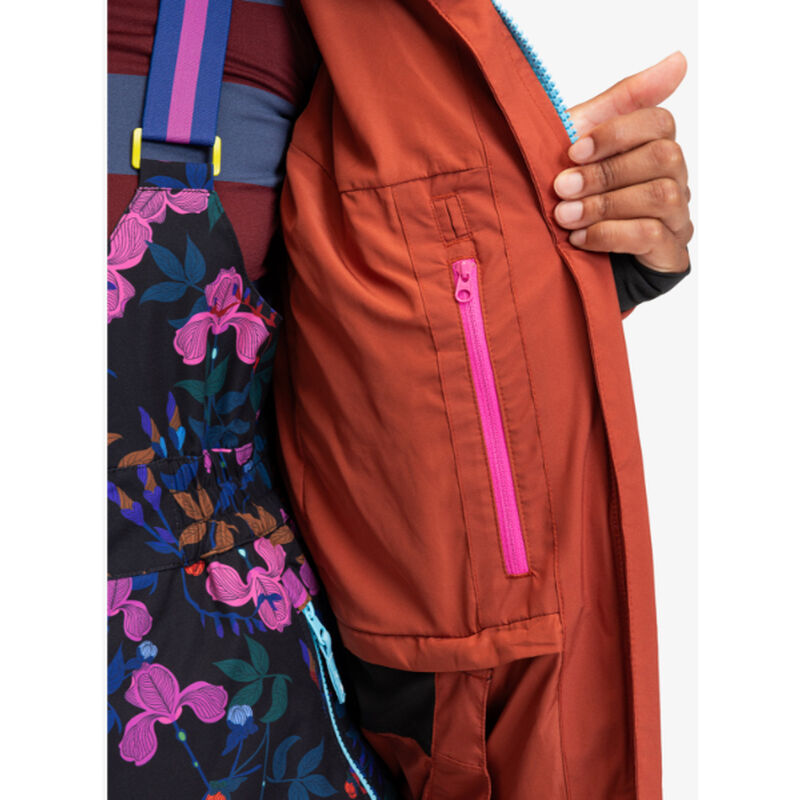 Roxy ROWLEY X ROXY Block Puffer Technical Snow Jacket Womens image number 2