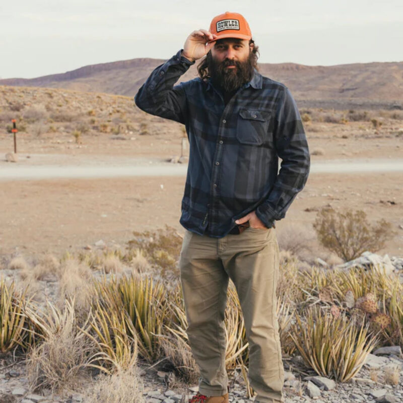 Howler Brothers Harkers Flannel Mens image number 3