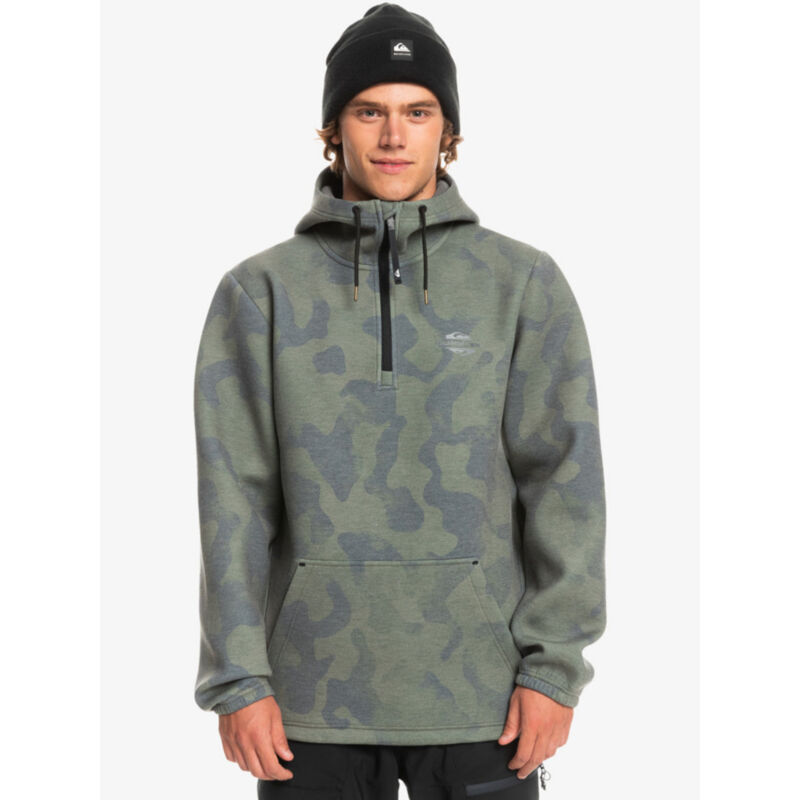 Quiksilver Shredder Half-Zip Hoodie Mens image number 0