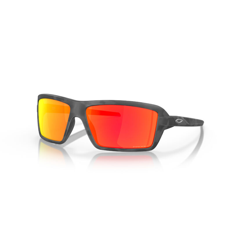 Oakley Cables Sunglasses + Prizm Ruby Lenses image number 0