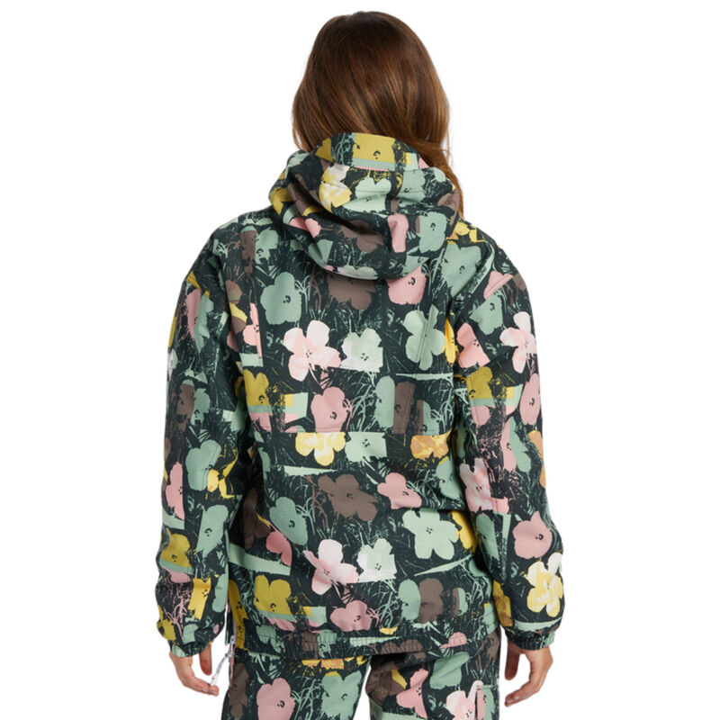 DC Shoes Andy Warhol x DC Chalet Anorak Jacket Womens image number 2