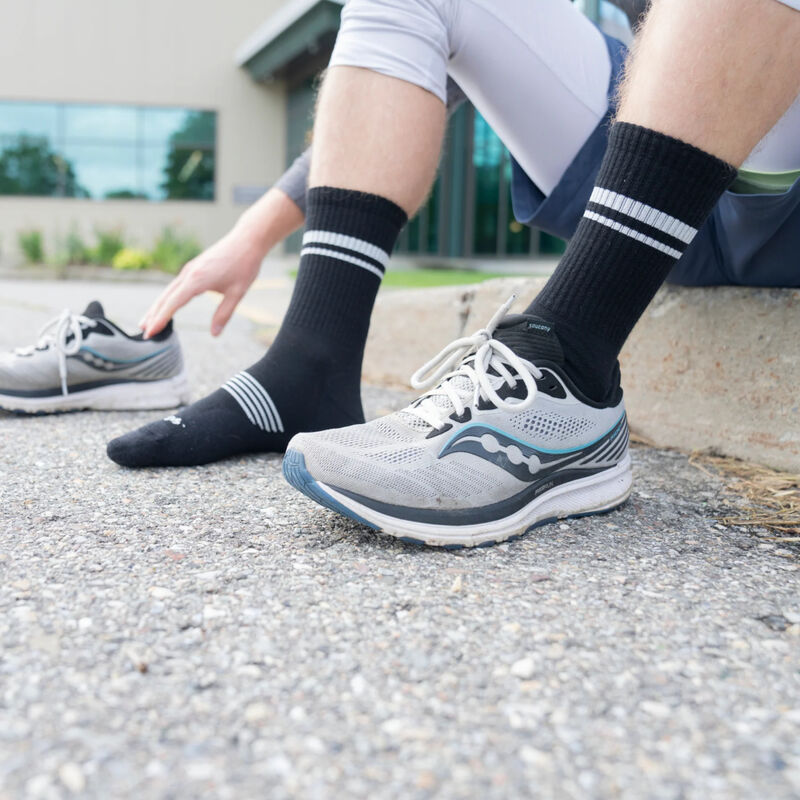 Darn Tough Element Micro Crew Lightweight Running Socks Mens image number 1