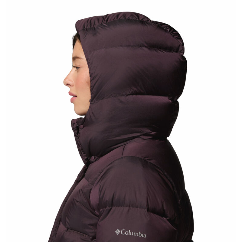 Columbia Amaze Puff Hooded Jacket Womens image number 5