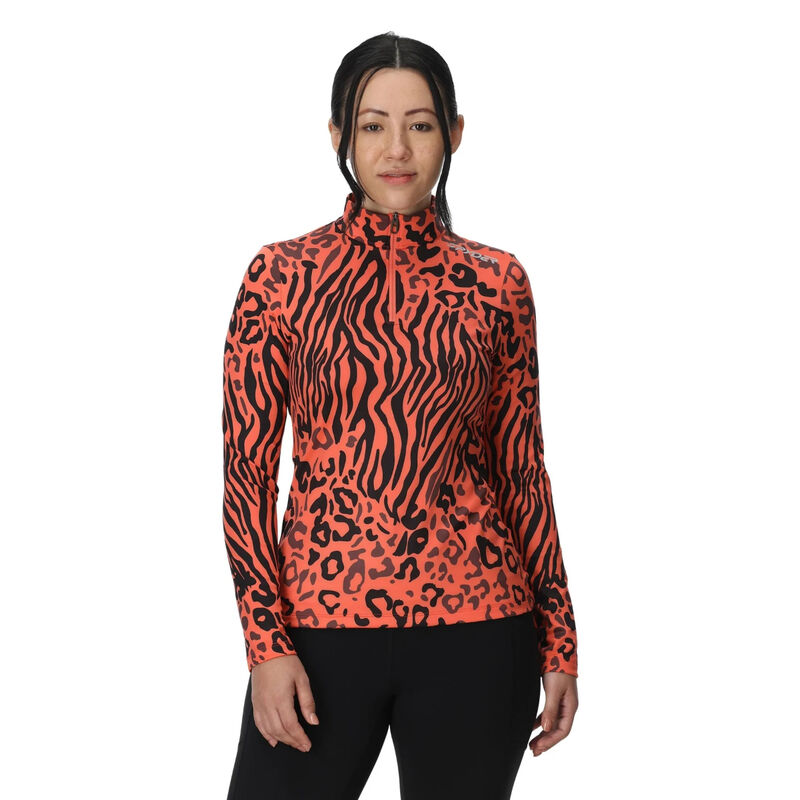 Spyder Vivid Half Zip T-Neck Womens image number 1