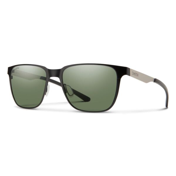 Smith Lowdown Metal Sunglasses + ChromaPop Polarized Gray Green Lens