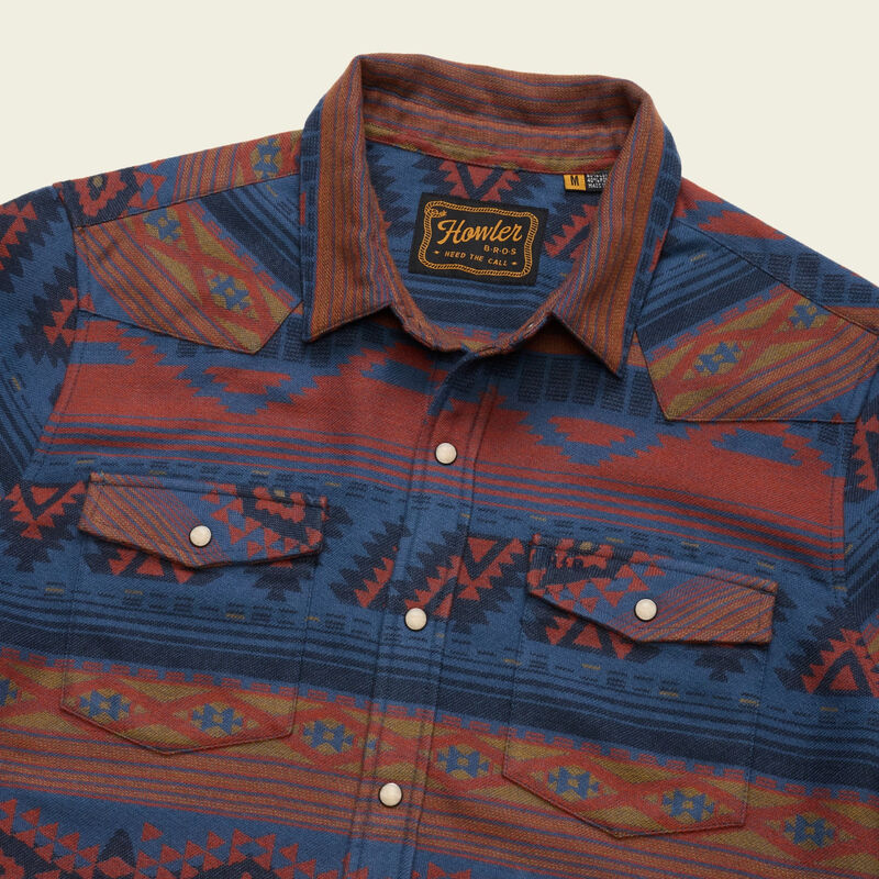 Howler Brothers Sheridan Flannel Mens image number 4