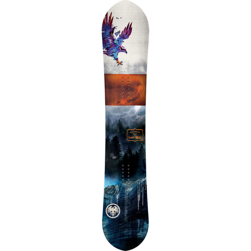 Never Summer Lady West Snowboard Womens image number 1