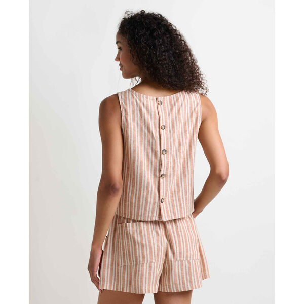 Toad&Co Taj Hemp Button Back Tank II Womens