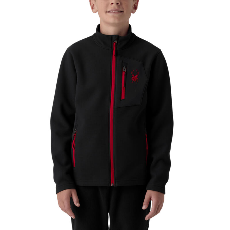 Spyder Bandit Sweater Fleece Jacket Boys image number 0