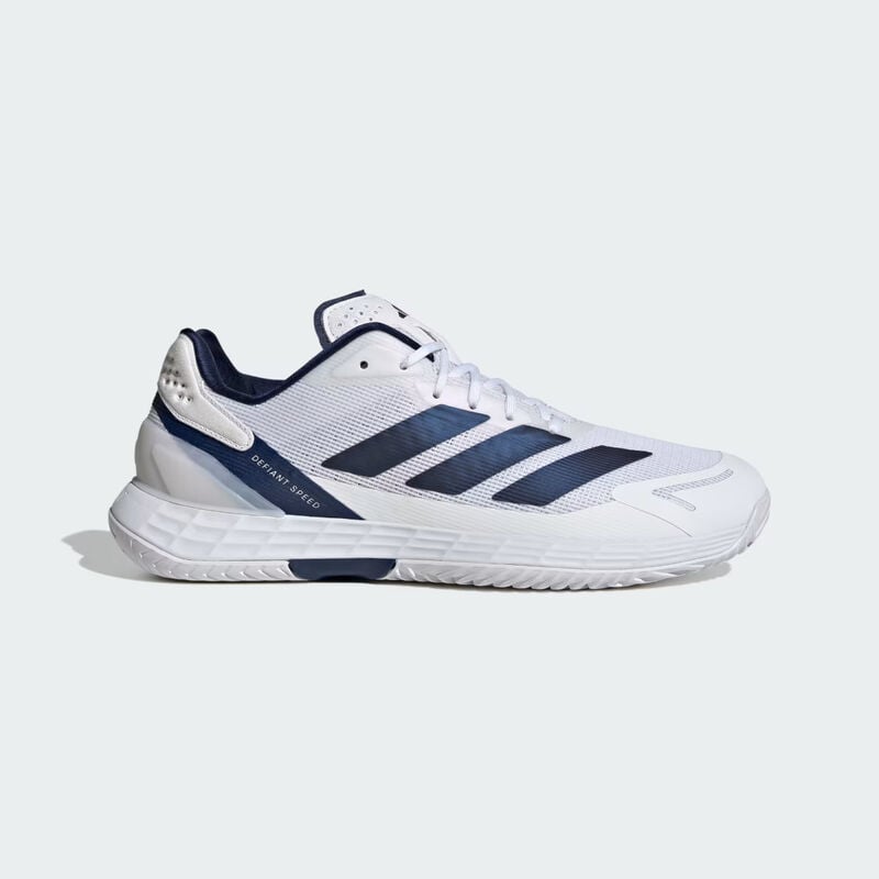 Adidas Defiant Speed 2 Tennis Shoes Mens - White/Dark Blue image number 0