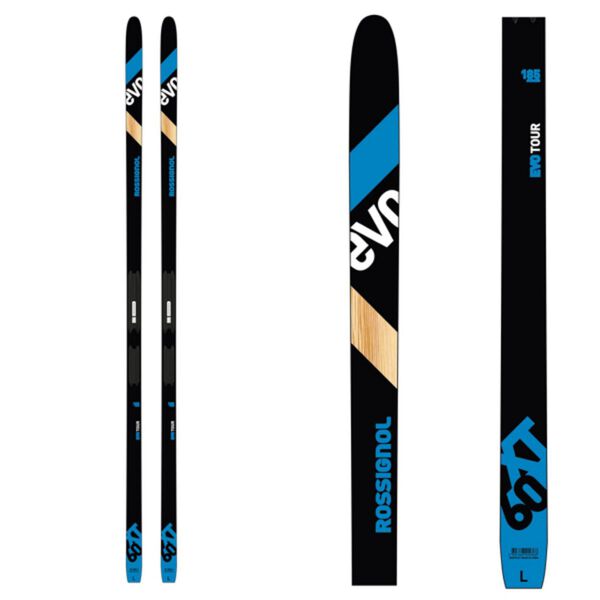 Rossignol Evo XT 60 Positrack XC Ski with Tour Step In Bindings