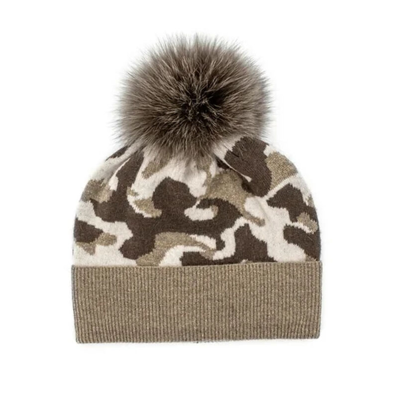 Mitchies Matchings Camo Hat Pom image number 0