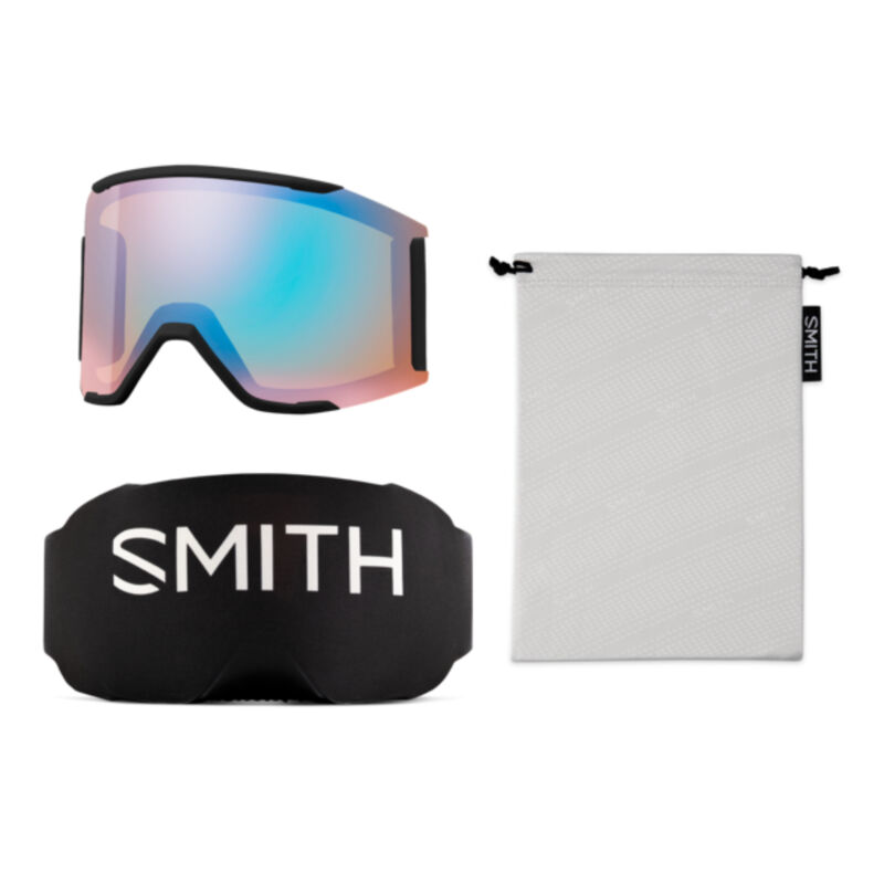 Smith Squad MAG Goggle + ChromaPop Pro Photochromic Gold Mirror Lens image number 5