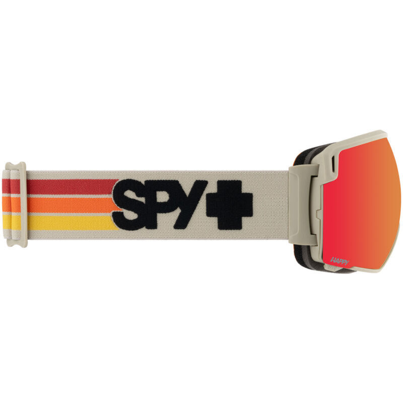 Spy Waypoint Goggles + Happy Bronze with Red Mirror Lens image number 1
