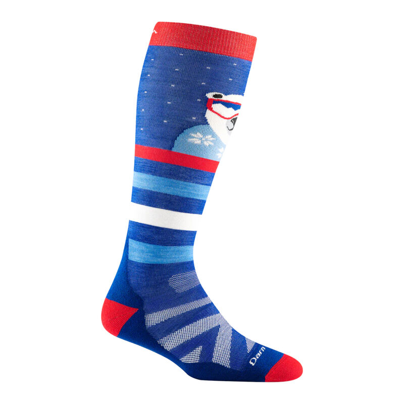 Darn Tough Youth Polar Patroller Over-the-Calf Midweight Ski & Snowboard Sock image number 0