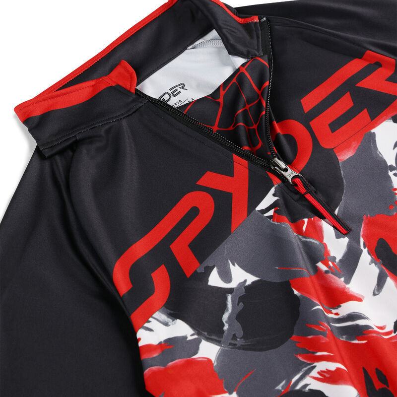 Spyder Camo Half Zip Junior Boys image number 2
