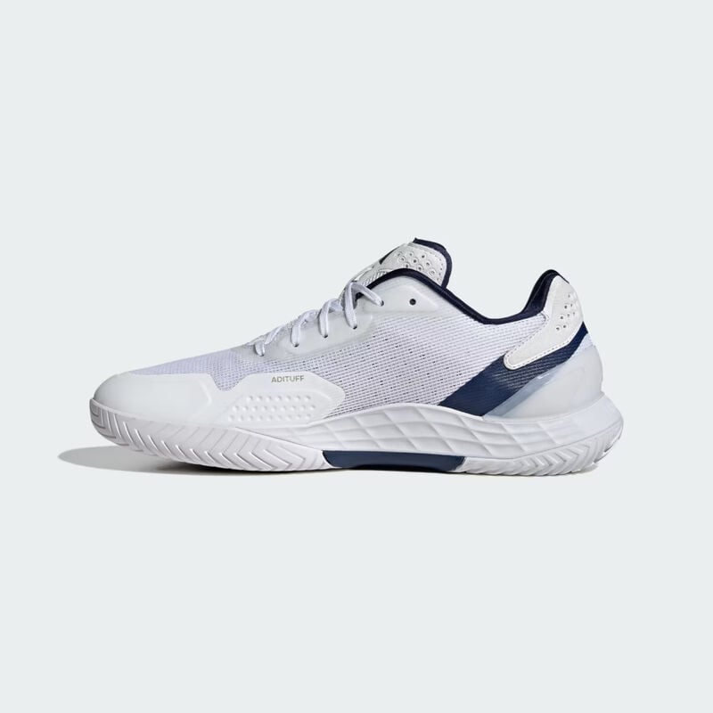 Adidas Defiant Speed 2 Tennis Shoes Mens - White/Dark Blue image number 5