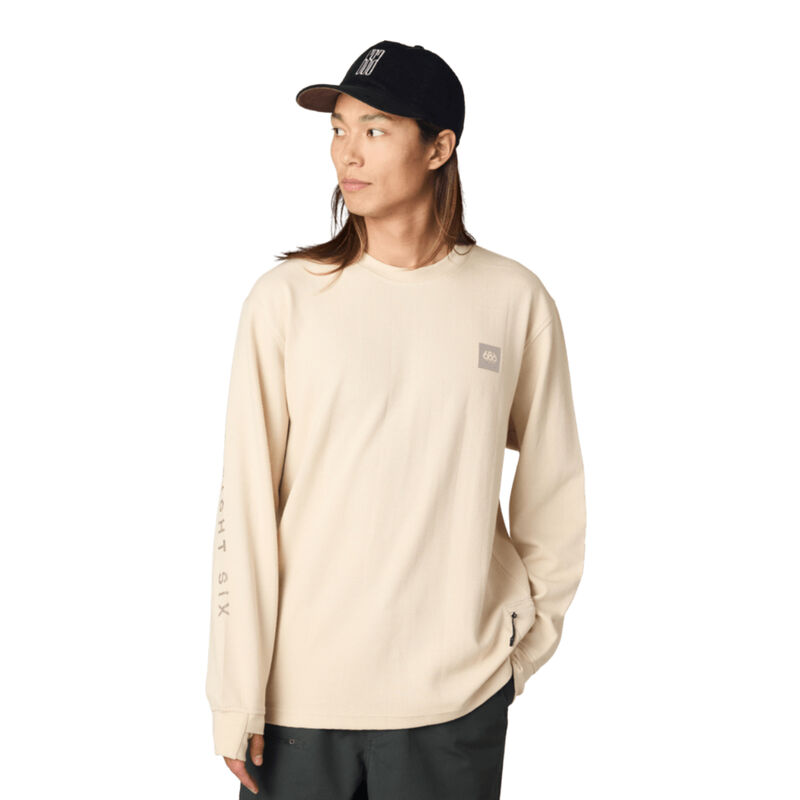 686 Let's Chill Waffle LS Crew Mens image number 2