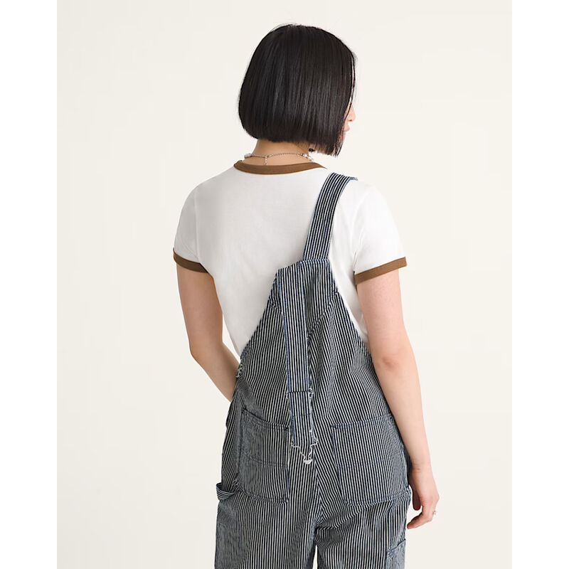 Vans Left Script Ringer T-Shirt Womens image number 3