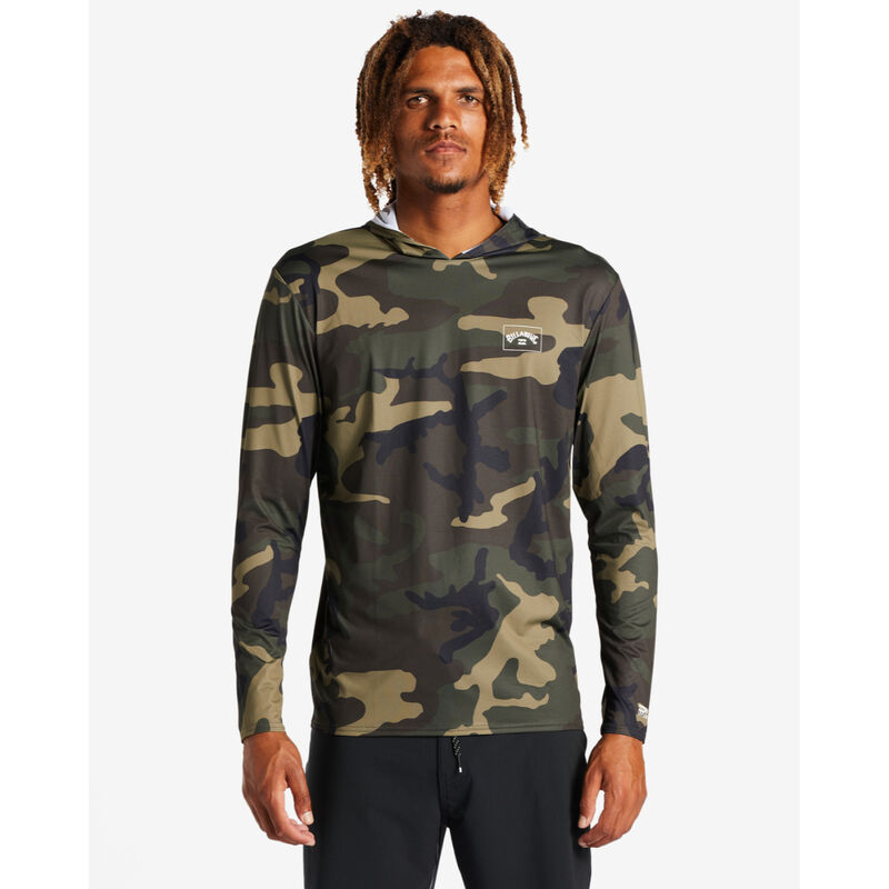 Billabong Arch Mesh Hooded Long-Sleeve Rashguard Mens image number 1