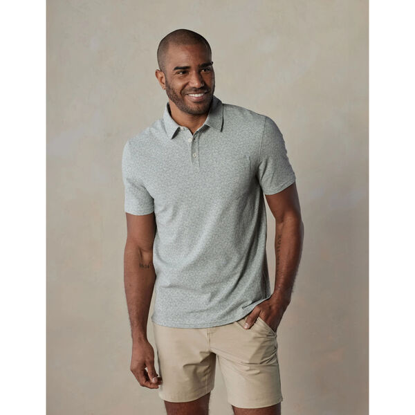 The Normal Brand Active Puremeso Print Polo Mens