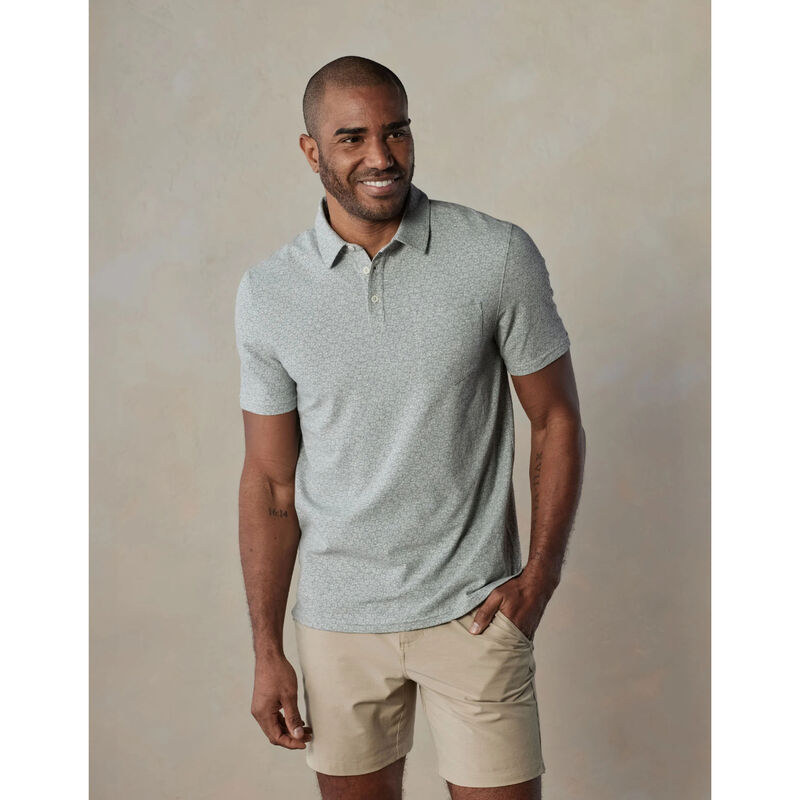 The Normal Brand Active Puremeso Print Polo Mens image number 1