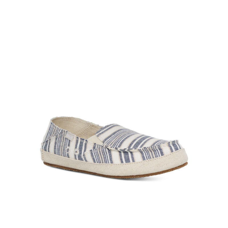 Sanuk Twinny ST Linen Stripe Shoes Womens image number 0