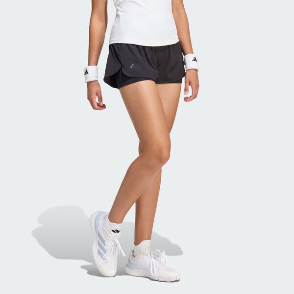 Adidas Tennis Climacool 2in1 Match Shorts Womens- Black