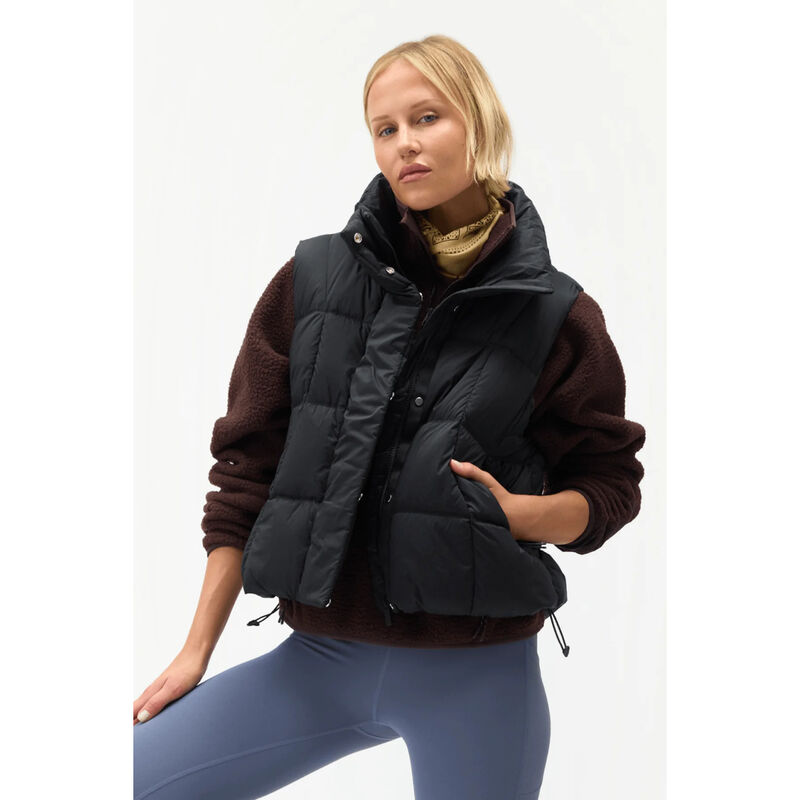 Halfdays Louise Down Vest Womens image number 3