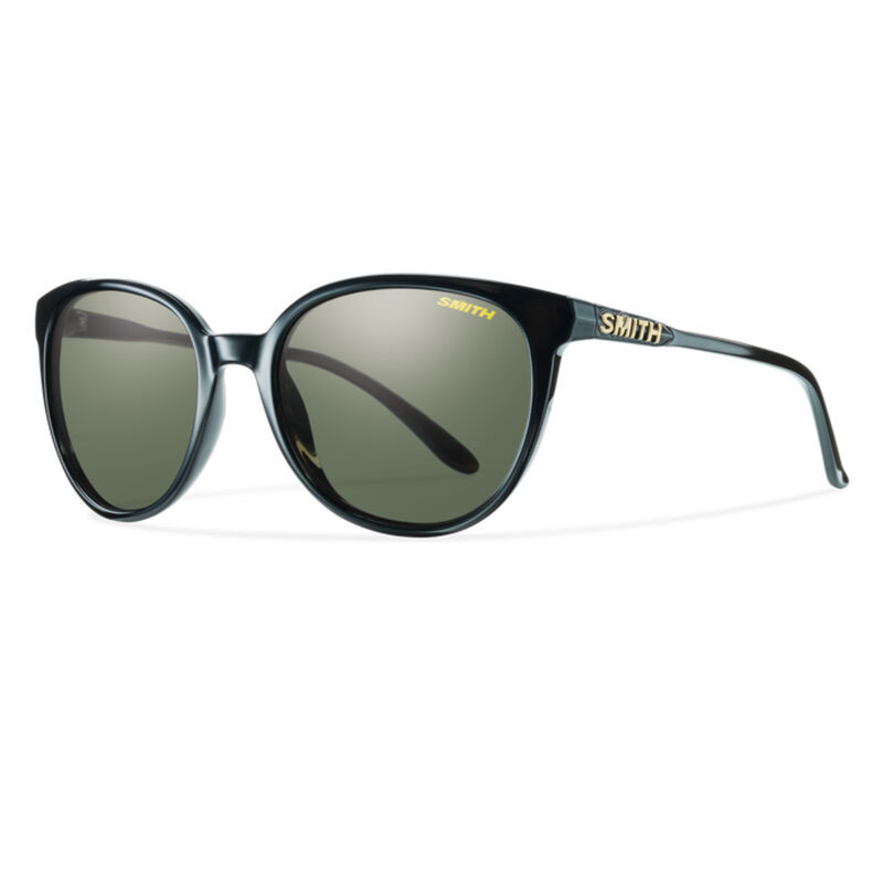 Smith Cheetah Sunglasses Black + Polarized Gray Green Lens image number 0
