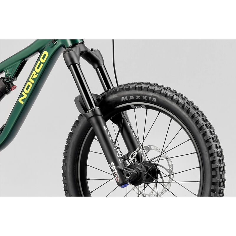 Norco Fluid FS Youth 20 Trail Bike - Dark Metallic Green image number 1