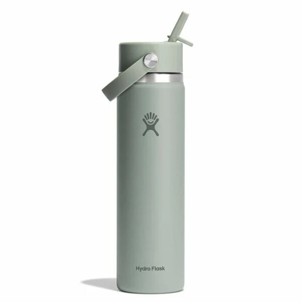 Hydro Flask 24 oz Wide Mouth Water Bottle with Flex Straw Cap