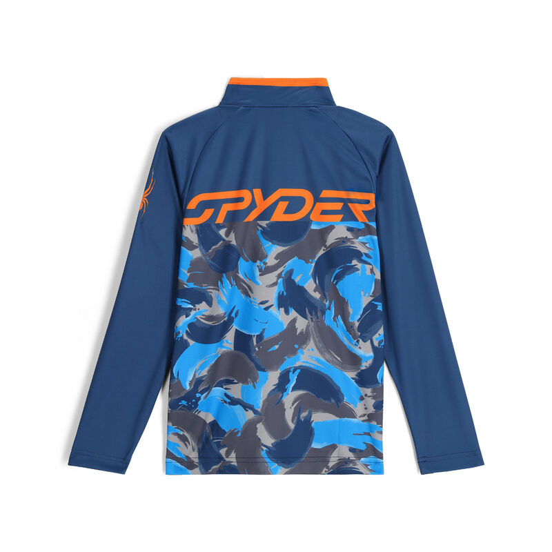 Spyder Camo Half Zip Junior Boys image number 1