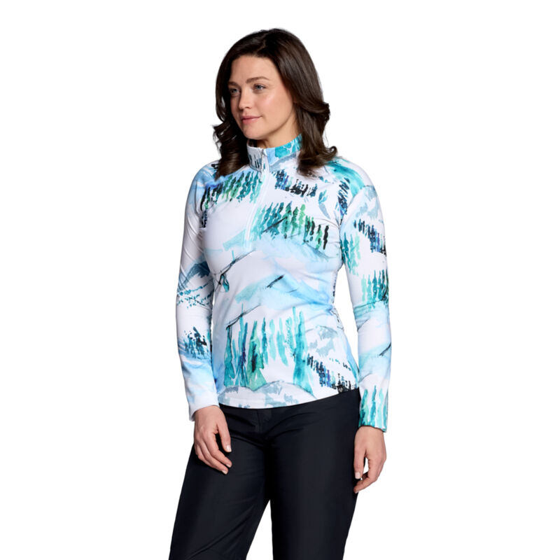 Obermeyer 1/4 Zip Baselayer Top Womens image number 3