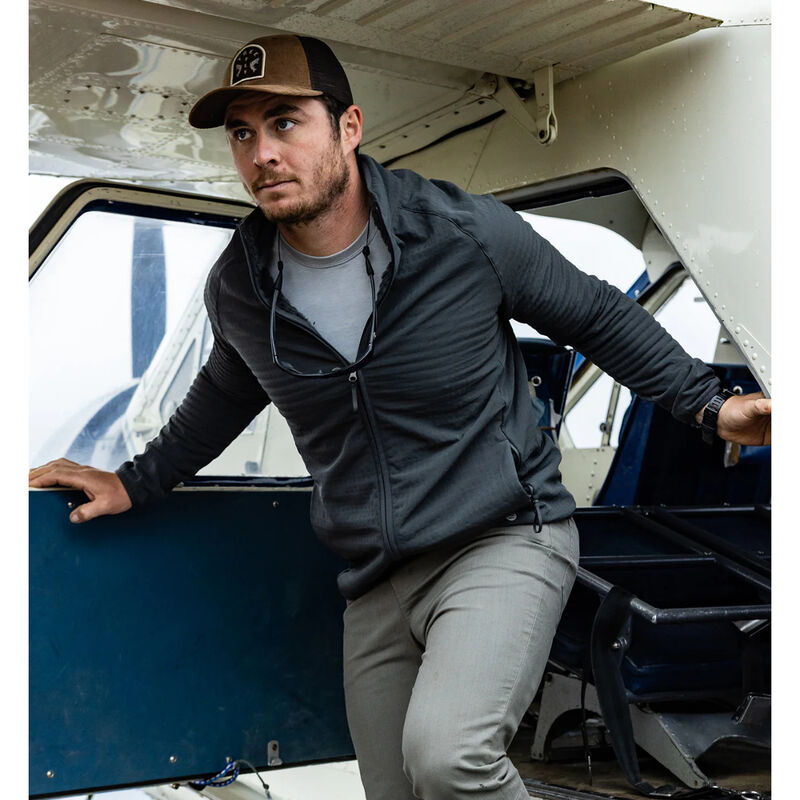 Free Fly Gridback Fleece Jacket Mens image number 4