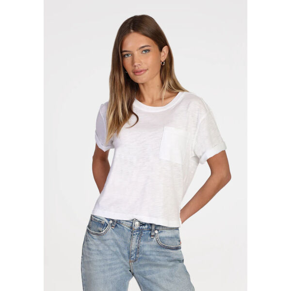 Dylan Crew Tee w/ Pocket Womens