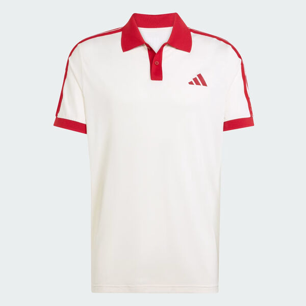 Adidas Tennis Classics Polo Shirt Mens - Chalk White