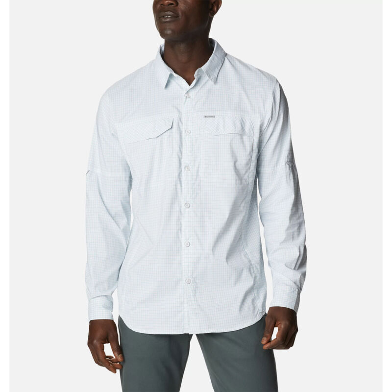 Columbia Silver Ridge Lite Plaid Long Sleeve Shirt Mens image number 0