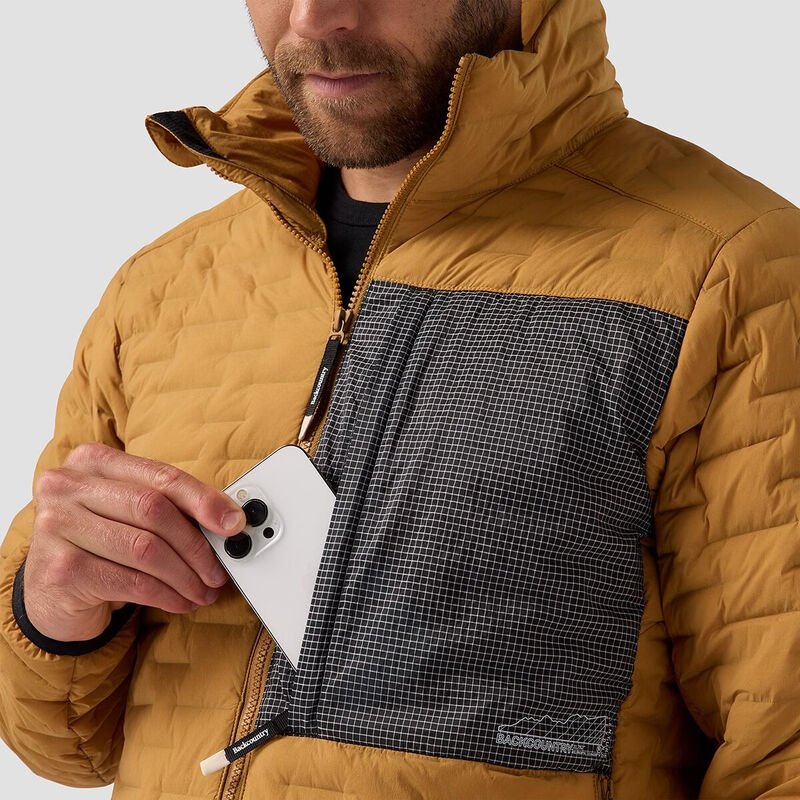 Backcountry Peale Primaloft Stitch-Free Baffle Stretch Jacket Mens image number 5