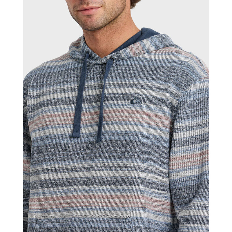 Quiksilver Great Otway Yarn-Dyed Stripe Pullover Hoodie Mens image number 4