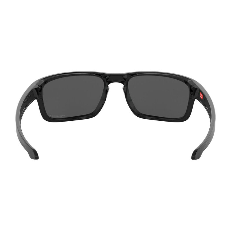Oakley Sliver Stealth Sunglasses Polished Black/Prizm Black Polarized image number 3